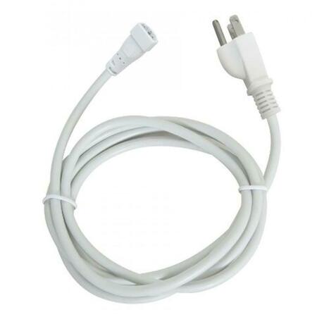 INTELED LED Intelatrax Power Cord with Plug in White 786PWC-WHT